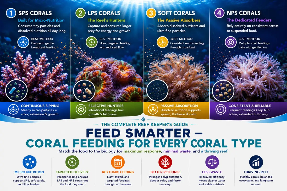 Feed Smarter — Coral Feeding for Every Coral Type