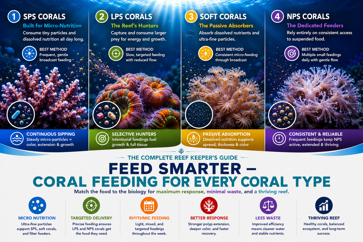 Feed Smarter — Coral Feeding for Every Coral Type