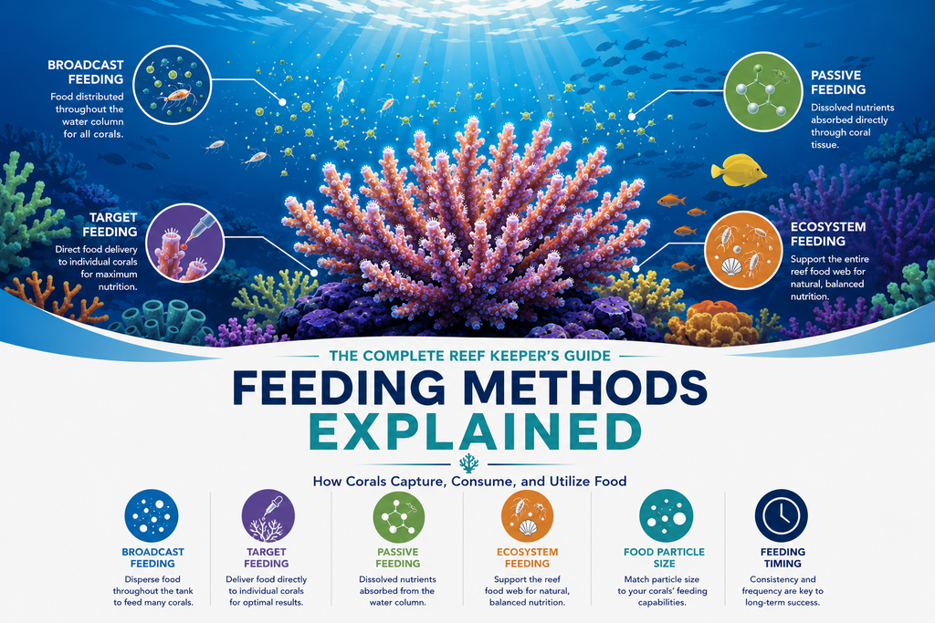 Feeding Methods Explained: How Corals Capture, Consume, and Utilize Food