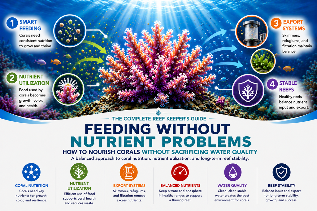 Feeding Without Nutrient Problems: How to Nourish Corals Without Sacrificing Water Quality