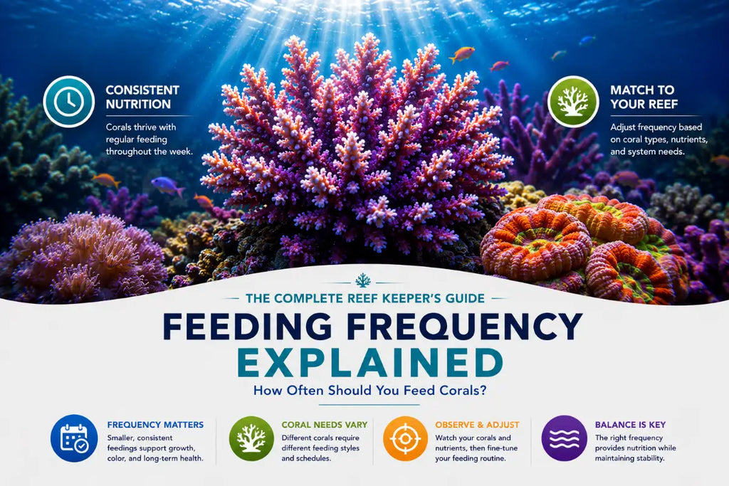 Feeding Frequency Explained — How Often Should You Feed Corals?