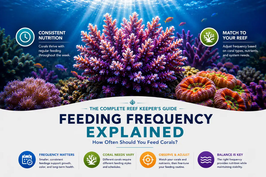 Feeding Frequency Explained — How Often Should You Feed Corals?