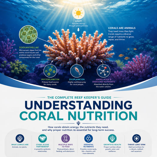 Understanding Coral Nutrition: The Foundation of a Thriving Reef Aquarium