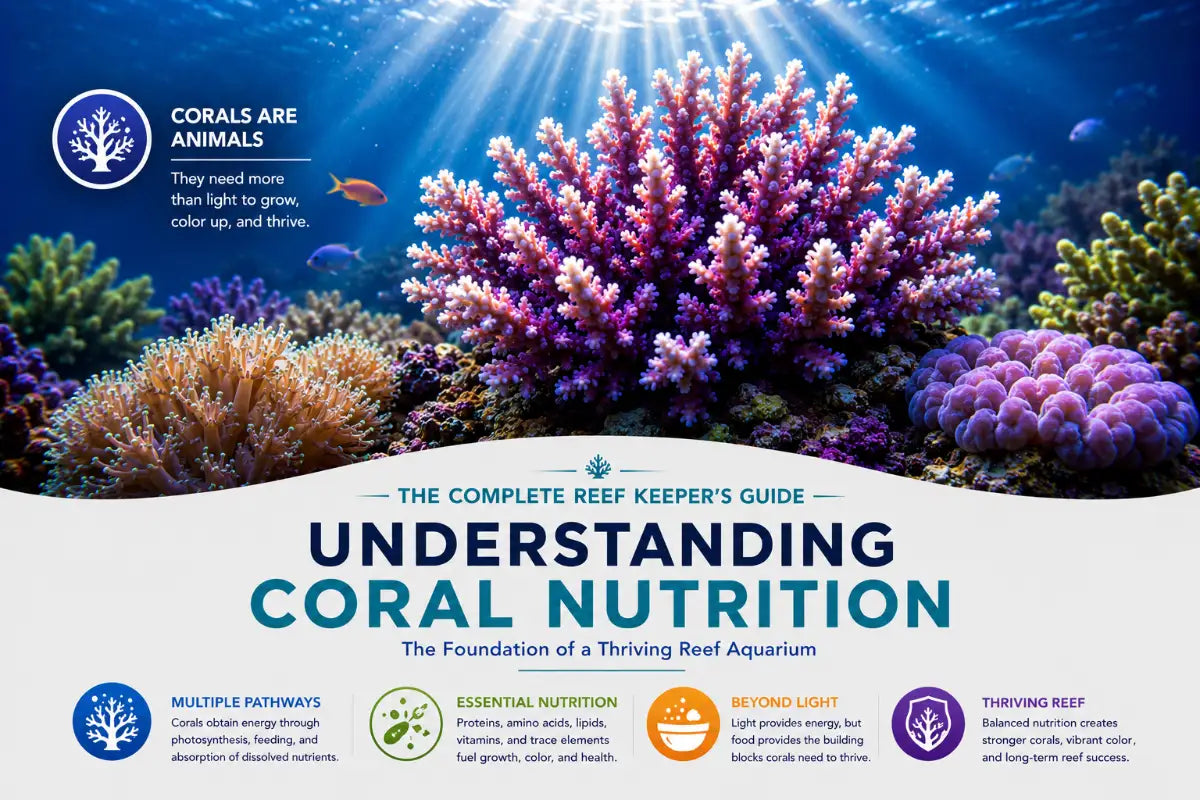 Understanding Coral Nutrition - The Foundation of a Thriving Reef Aquarium