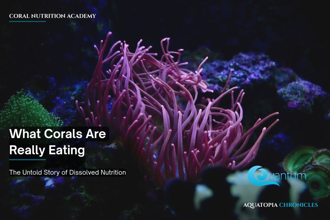 What Corals Are Really Eating — The Untold Story of Dissolved Nutrition