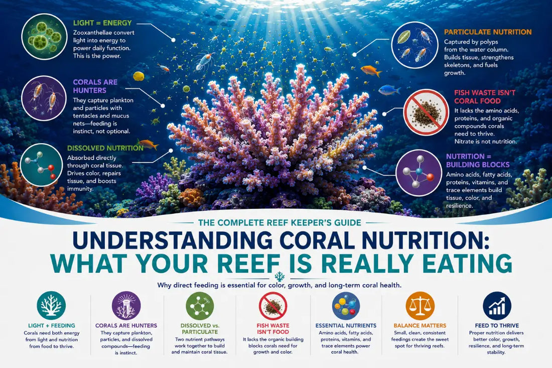 Understanding Coral Nutrition - What Your Reef Is Really Eating