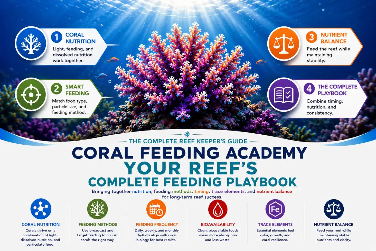Coral Feeding Academy Recap — Your Reef’s Full Feeding Playbook