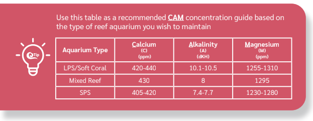 Step 3 - Aragonite Enhancers™ - Saltwater