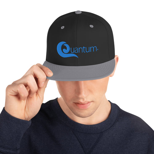 snapback-hat — Black/ Silver