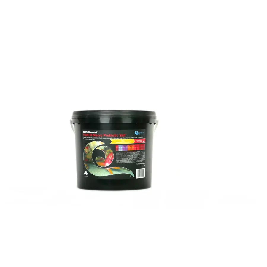Fowlr Macro Probiotic Salt™ - Quantum Usa Saltwater Aquarium Products