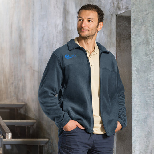 unisex-columbia-fleece-jacket — Collegiate Navy / S